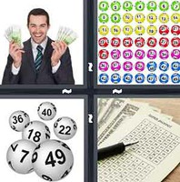 4 Pics 1 Word Levels Lottery