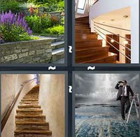 4 Pics 1 Word Levels Steps
