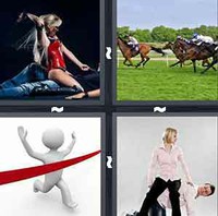 4 Pics 1 Word Dominate