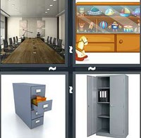 4 Pics 1 Word Levels Cabinet