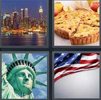 4 Pics 1 Word Levels America