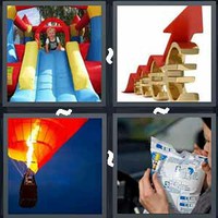 4 Pics 1 Word Inflate