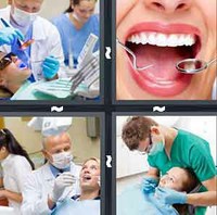 4 Pics 1 Word Levels Dentist