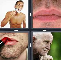 4 Pics 1 Word Stubble