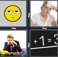 4 Pics 1 Word Dull