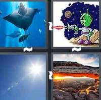 4 Pics 1 Word Levels Ray