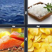 4 Pics 1 Word Levels Salty