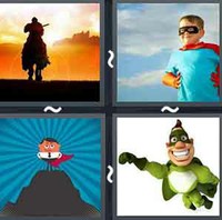4 Pics 1 Word Hero