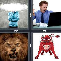 4 Pics 1 Word Levels Angry
