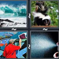 4 Pics 1 Word Levels Spray