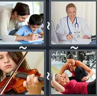4 Pics 1 Word Levels Practice