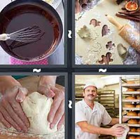 4 Pics 1 Word Levels Bake
