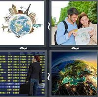 4 Pics 1 Word Levels Travel