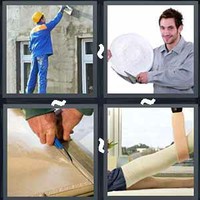4 Pics 1 Word Levels Plaster