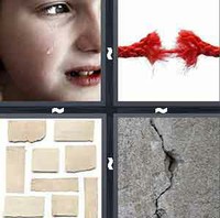 4 Pics 1 Word Levels Tear