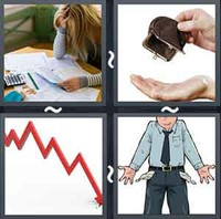 4 Pics 1 Word Levels Bankrupt