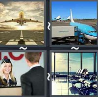 4 Pics 1 Word Airport