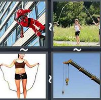 4 Pics 1 Word Rope
