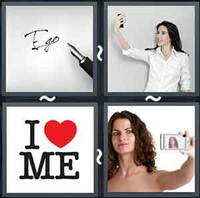 4 Pics 1 Word Self