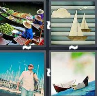 4 Pics 1 Word Levels Boats