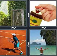 4 Pics 1 Word Open