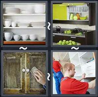 4 Pics 1 Word Cupboard