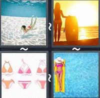 4 Pics 1 Word Levels Bikini
