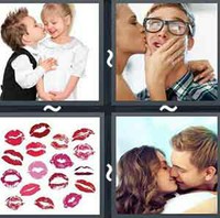 4 Pics 1 Word Levels Kiss