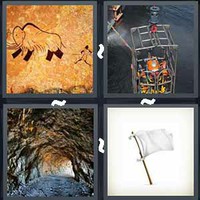 4 Pics 1 Word Cave