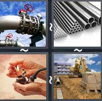 4 Pics 1 Word Pipe