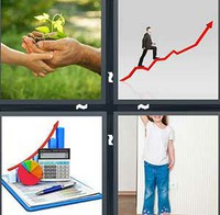 4 Pics 1 Word Levels Growth