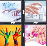 4 Pics 1 Word Levels Fingers