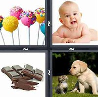 4 Pics 1 Word Levels Sweet