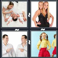 4 Pics 1 Word Levels Twins