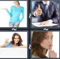 4 Pics 1 Word Gesture