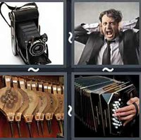 4 Pics 1 Word Bellows