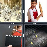 4 Pics 1 Word Levels Scene