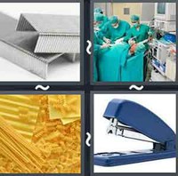 4 Pics 1 Word Staple