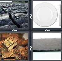 4 Pics 1 Word Levels Plate