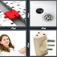 4 Pics 1 Word Plug
