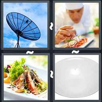 4 Pics 1 Word Dish