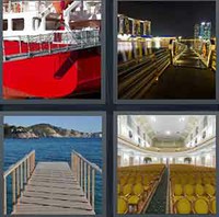 4 Pics 1 Word Gangway