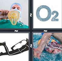 4 Pics 1 Word Oxygen