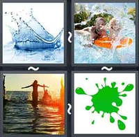 4 Pics 1 Word Levels Splash