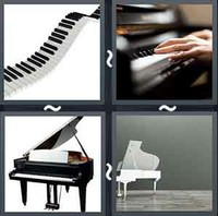 4 Pics 1 Word Levels Piano