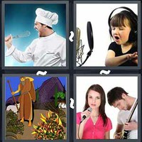 4 Pics 1 Word Levels Sing