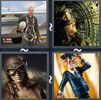 4 Pics 1 Word Aviator