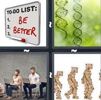 4 Pics 1 Word Evolve