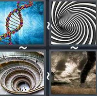 4 Pics 1 Word Spiral