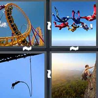4 Pics 1 Word Levels Thrill